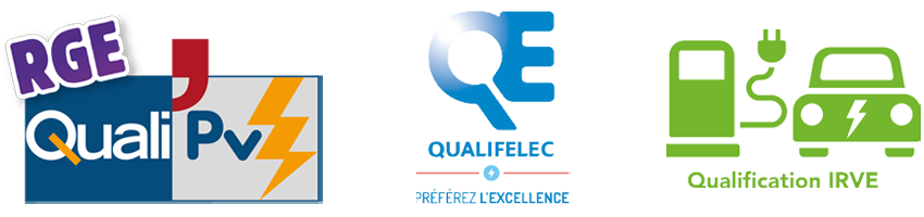 Nos qualifications Qualifelec IRVE QualiPV RGE