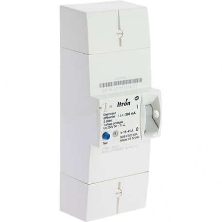 Disjoncteur de Branchement 15/45A - 500 mA