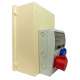 Coffret de chantier triphasé ENEDIS 18/36 kw avec prise 16A