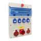 Coffret de chantier ABS prises 400 Volts 