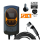 Borne de recharge WALLBOX triphasé Mode 3 - 22 KW