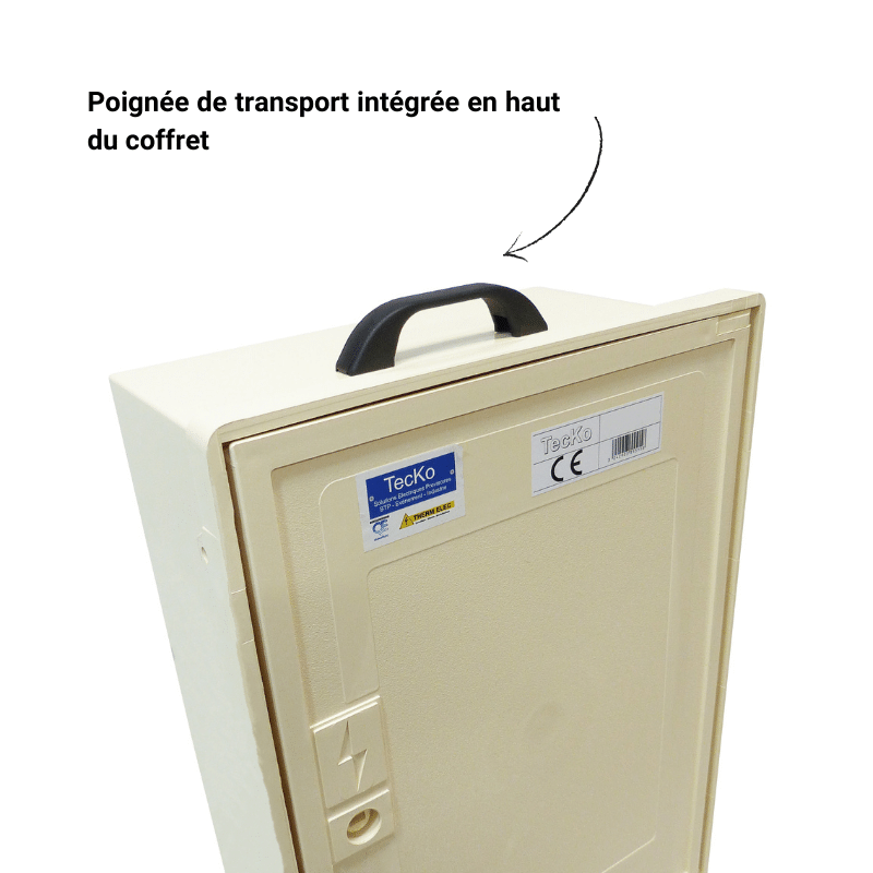 Coffret électrique AC jusqu'à 4kW - 16A en 230V