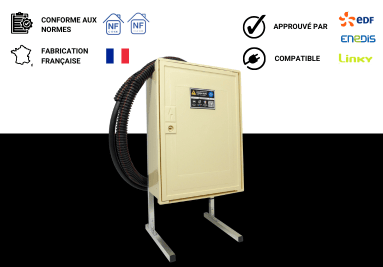 Coffret de chantier monophasé ENEDIS