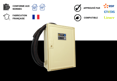 Coffret de chantier triphasé ENEDIS