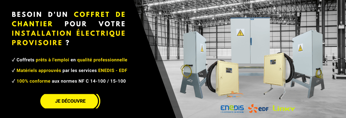 Coffret de chantier conforme ENEDIS - THERM ELEC